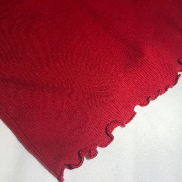 Rare, Red, Brandy Melville, Crop Top - Picture 4 of 4